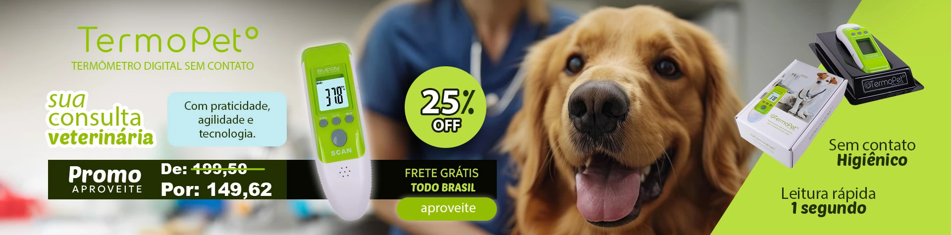 Promoção Termômetro TermoPet