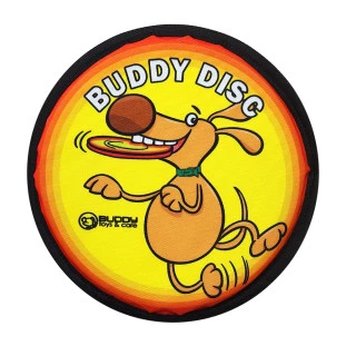 BRINQUEDO FRISBEE DE TECIDO PARA CÃES BUDDY TOYS cão 1