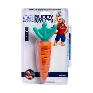 Brinquedo Cães Cenoura Buddy Toys Nylon
