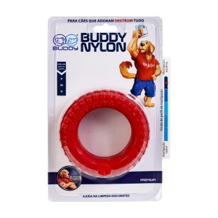 brinquedo cães mordedor Pneu Buddy Nylon