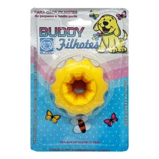 Bolinha Mini Bolt Amarela Filhotes Buddy Toys
