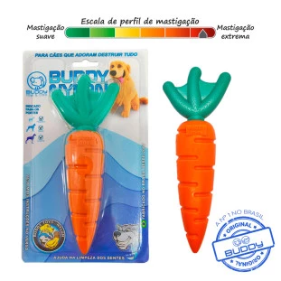 Brinquedo Cães Cenoura Buddy Toys Nylon